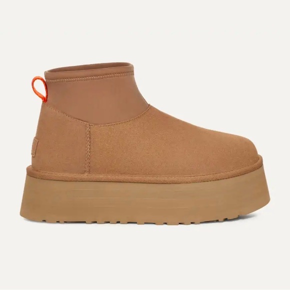 Ugg Classic Mini Dipper Puffer chestnut women’s 9 - Picture 5 of 6